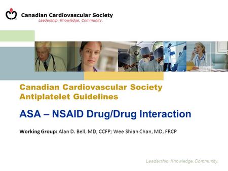 Canadian Cardiovascular Society Antiplatelet Guidelines