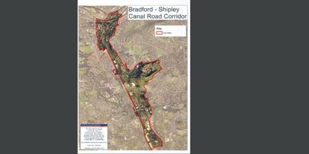 A Masterplan for the Regeneration of Bradford-Shipley Canal Road Corridor.