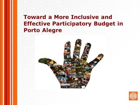 Toward a More Inclusive and Effective Participatory Budget in Porto Alegre.