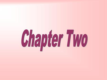 Chapter Two. 1. Importance of Defining the Problem 2. The Process of Defining the Problem and Developing an Approach.