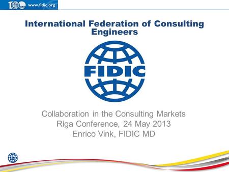 International Federation of Consulting Engineers