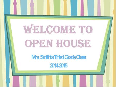 Mrs. Smith’s Daily Schedule 7:15-8:10Morning Work/Cougar Comp 8:10-9:10Math 9:10-10:40Integrated Language Block (Grammar, Spelling, Writing, Reading)