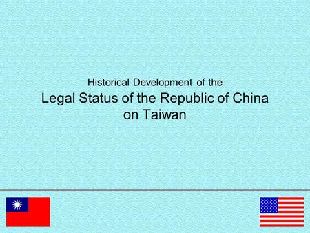 Part #1 In the aftermath of the First Sino-Japanese War, Qing China ceded Taiwan to Japan in the 1895 Treaty of Shimonoseki. With the coming into force.