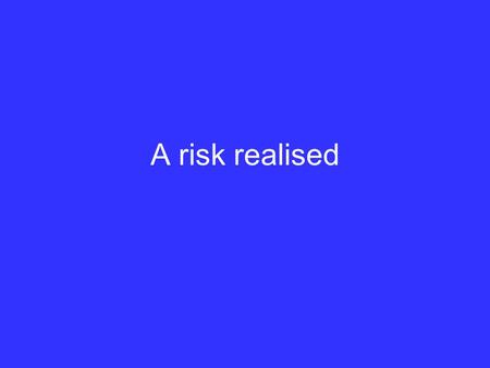 A risk realised. JIC depends heavily on its ability to grow large numbers of a diverse range of plant species These are grown in both glasshouses and.