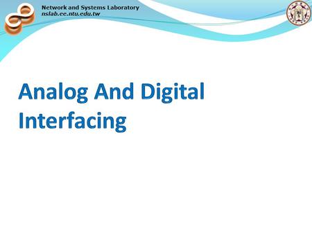 Analog And Digital Interfacing