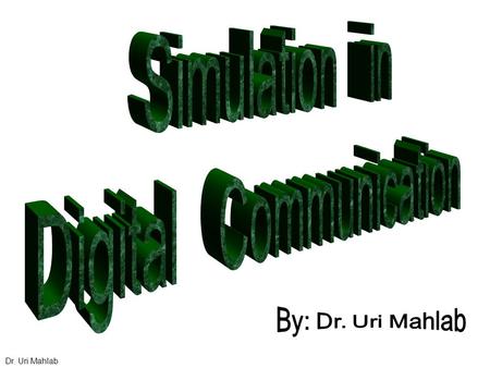 Digital Communication