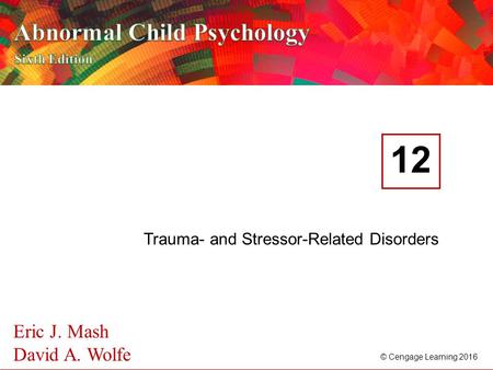 Trauma- and Stressor-Related Disorders