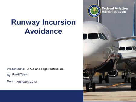 Runway Incursion Avoidance