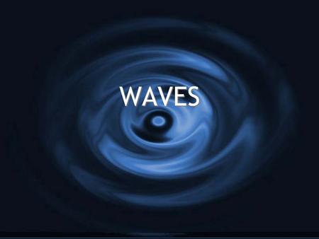 WAVES. Simple Harmonic Motion (SHM) - sometimes called oscillatory motion - the back and forth vibratory motion of a swinging pendulum - sine curve -