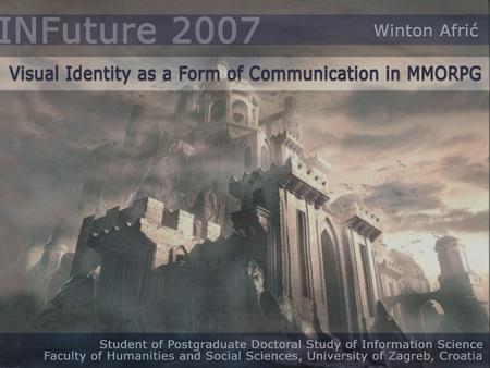 RPG systems appeared in the early eightyes in America as a new form of socialisation trough play. The concept of RPG is in fact the creation of a virtual.