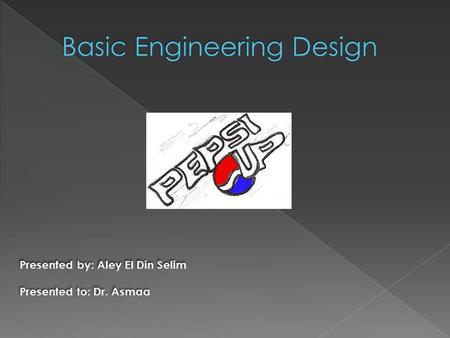 Problem definition: Many people love soft drinks and many also like different products with different flavors. As me for example I like to drink pepsi.