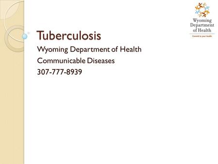 Wyoming Department of Health Communicable Diseases