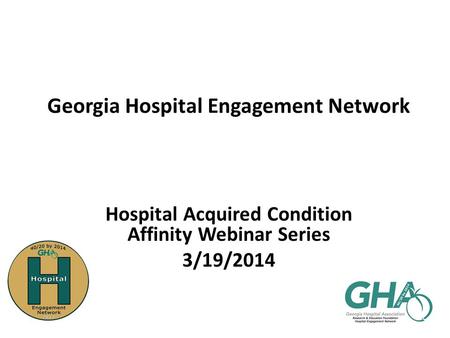 Georgia Hospital Engagement Network