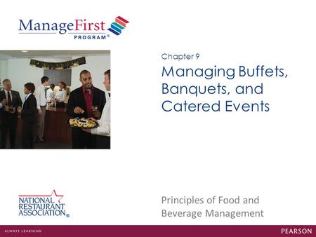 Managing Buffets, Banquets, and Catered Events