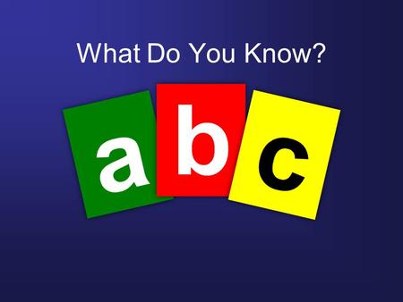 What Do You Know?. Which type of steering is used for most turns and negotiating curves? a. Hand over hand b. One handed c. Push pull.