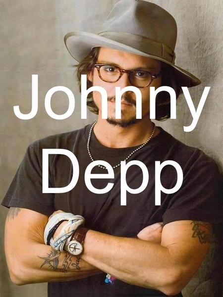 Johnny Depp. Johnny Depp’s real name is John Christopher Depp. He was born 9 june 1963. He’s an actor, a musician, a producer, a director and a scriptwriter.