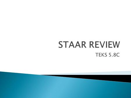 TEKS 5.8C.  5.8C Earth and space. The student knows that there are recognizable patterns in the natural world and among the Sun, Earth, and Moon system.