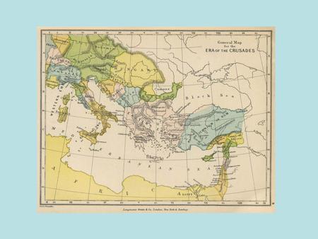 The Quest for the Holy Land Definition: series of 8 military expeditions from Europe to the Middle East Dates: 1096-1270 Crusader: to take up the cross.