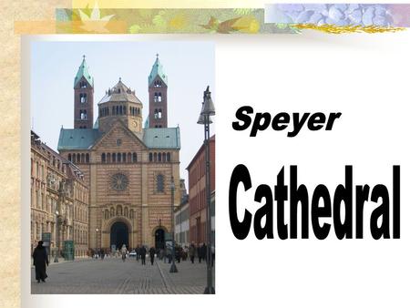 Table of contents -Persons -Evolution: - When? - Why? -The Exterior of the Cathedral -The Nave -The Aisles -Style of the cathedral - Hours of opening.