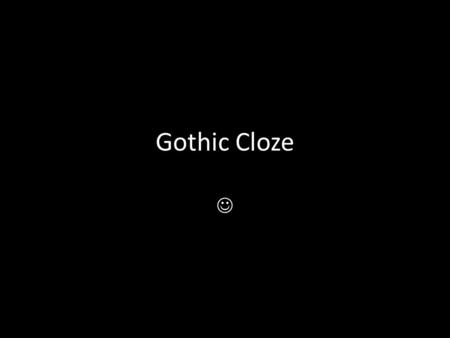 Gothic Cloze. The cluster of piers in the nave of Gothic Cathedrals are also called c___________ p_____. The Gothic Cathedral with two western façade.