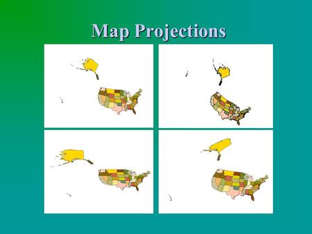 Map Projections. Georegistered ? Representing a curved surface in a flat plane Locating that plane on the earth 3 issues –sphere –datum –projection.