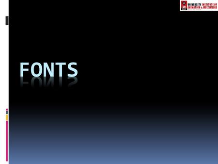 Types of fonts  1. OpenType Font :-OpenType Font  OpenType fonts are the current standard in fonts. In an OpenType font, both the screen and printer.