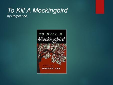 To Kill A Mockingbird by Harper Lee. Small town racism; social inequality exist.