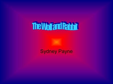 Sydney Payne. Help! One day a wolf is chasing a rabbit. The rabbit came upon a crow. The crow said “Hide in the bush.” He does. The wolf arrives and.