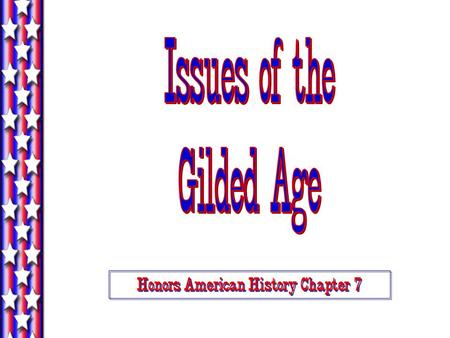 Honors American History Chapter 7 Segregation and Discrimination What other types of discrimination and segregation did they face? What were Jim Crow.