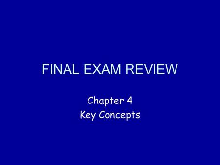 FINAL EXAM REVIEW Chapter 4 Key Concepts. Chapter 4 Vocabulary congruent figures corresponding parts equiangular Isosceles Δ legsbase vertex angle base.