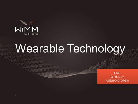 1. 2 Scenarios Technology Company Discussion 3 FIXED PORTABLE POCKETABLEWEARABLE INCREASED ACCESSIBILITY AVG SESSIONS PER DAY SESSION SPEED (GLANCEABILITY)