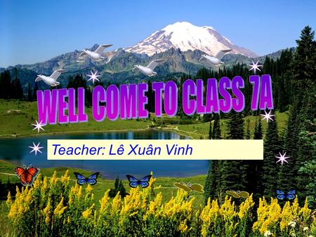 Teacher: Lê Xuân Vinh THURSDAY JANUARY 21 st, 2010 Unit 10: HEALTH AND HYGIENE B- A bad toothache (B1)