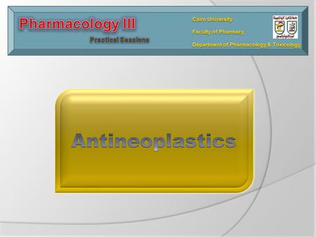 Antineoplastics  W hat is Cancer ? Cancer is a disorder of cell division (leading cause of death).  C C ancers most commonly occur in: breast (♀) -