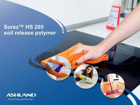 Sorez™ HS 205 soil release polymer.