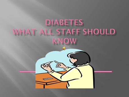 Type 1 Type 1 means that a person needs insulin for life. It is a chronic illness. The pancreas no longer produces any insulin which is needed to carry.