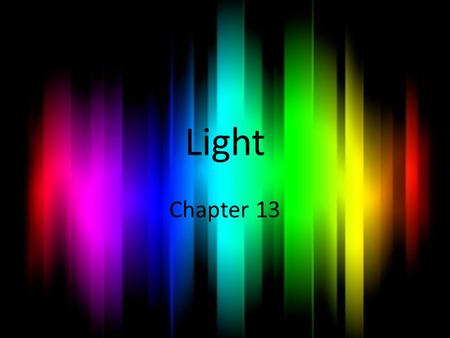 Light Chapter 13.