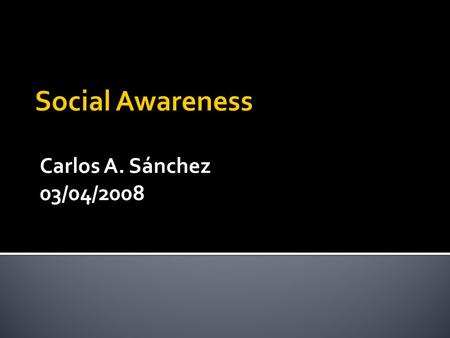 Carlos A. Sánchez 03/04/2008.  CONCEPTS  Historical Perspective  40,000 B.C.  BABBLE - LOOPS (IBM Social Computing Lab)  Knowledge Management Application.