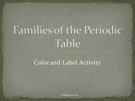 The Periodic Table All of the matter in the universe is made up of the 118 elements on the Periodic Table.