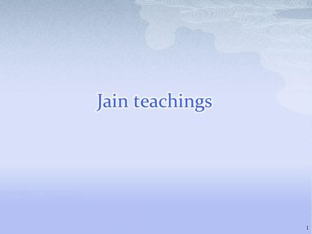 1.  Ahimsa and asceticism are the defining characteristics of Jainism  Ahimsa Means nonviolence Is an ethical principal observed by Jains Religious.