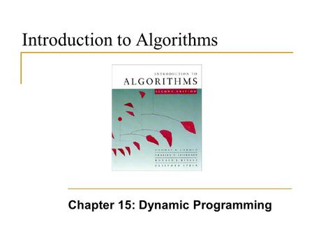 Introduction to Algorithms