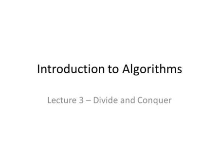 Introduction to Algorithms