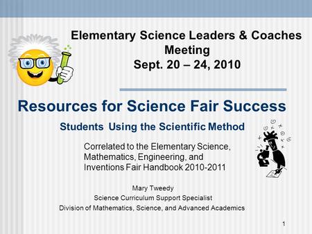 Elementary Science Leaders & Coaches