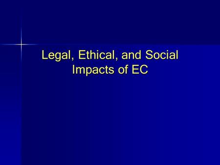 Legal, Ethical, and Social Impacts of EC. © Prentice Hall 20042 MP3.com, Napster, and Intellectual Property Rights The Problem Before the advent of the.