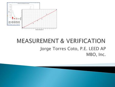 MEASUREMENT & VERIFICATION