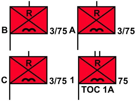 R B 3/75 R A 3/75 R C 3/75 R 1 75 TOC 1A.