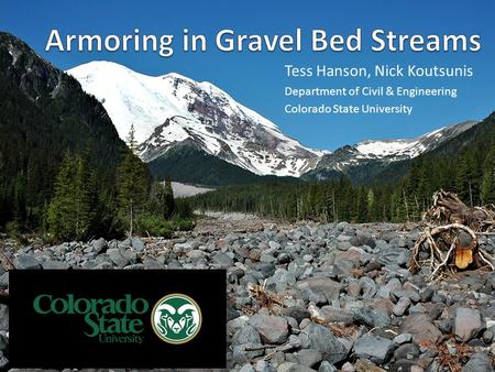 Armoring in Gravel Bed Streams