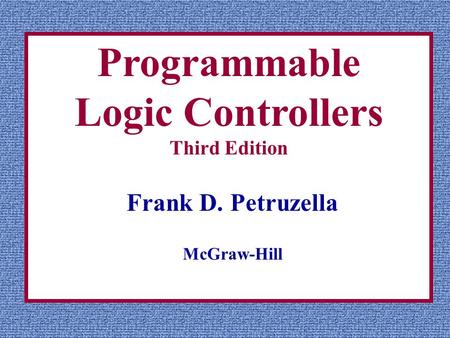 Programmable Logic Controllers