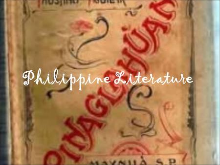 Philippine Literature