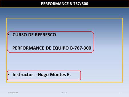 PERFORMANCE DE EQUIPO B