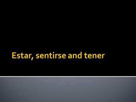  You have used ser to tell what people and things are normally like.  Use estar with adjectives describing mental or physical states or conditions.